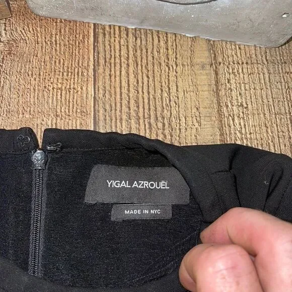 Yigal Azrouel black and white dress - Picture 7 of 8